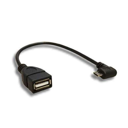 KENTEK USB 2.0 OTG Adapter Cable Type A Female to Micro B 5 Pin Male F/M On-The-Go Converter for Google Nexus 7 Samsung S7 S6 Android Smart Phone Tablet