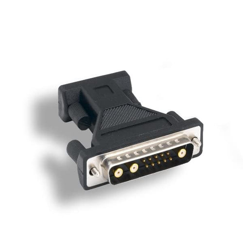 KENTEK 13W3 DB 13W3 13 Pin Male to HD15 HDD15 15 Pin Female, Male to Female M/F Molded Sun Micro to VGA Monitor Adapter Changer Coupler