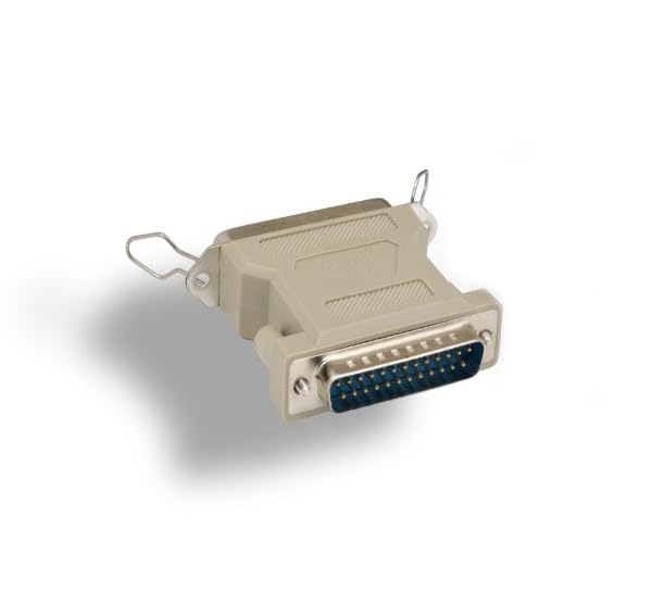 KENTEK DB25 25 Pin Male to CN36 36 Pin Female, Male to Female M/F Molded Centronics Parallel Printer Adapter Changer Coupler RS-232 SCSI