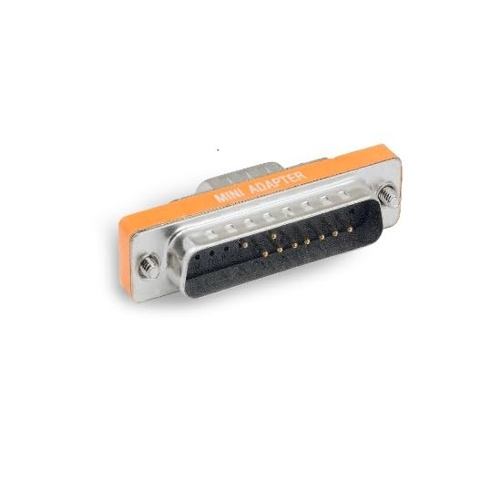 KENTEK Mini DB9 DB25 Male to Male M/M Serial at Modem Mini Adapter Changer Coupler RS-232 PC Peripherals - Image 2