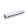 Kentek SuperSpeed USB 3.0/2.0 7 Combo Port Hub with Power Adapter Up to 5 Gbps for PC Laptop Notebook