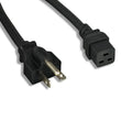 Kentek NEMA 6-20P to IEC-60320 C19 Power Cable 12 AWG 20A/250V SJT for Server, Network, PDU, UPS