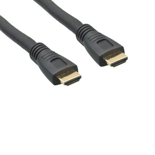 Kentek CL2 Rated High Speed HDMI 1.4 Cable with Ethernet 4K 3D Male to Male M/M 26 AWG Gold-Plated Connector Cord HDTV Monitor Display in-Wall Installation Black