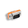 KENTEK Mini DB9 Male to Female M/F Serial/at Null Modem Mini Adapter Changer Coupler RS-232 Crossover Data Transfer