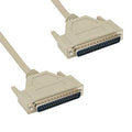 KENTEK DB37 Serial Cable Cord Connector 28 AWG Molded RS-449 37 Pin Male to Male M/M for PC Mac Printer Network Modem