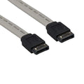 Kentek External SATA eSATA Device Data Cable Cord 26 AWG 7 Pin Serial ATA Female to Female F/F 180 Degree Connector for PC Mac HDD