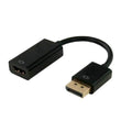 Kentek Display Port Male to HDMI Female M/F Video Audio Adapter Converter Cord DP DisplayPort 1080P Black for PC Mac