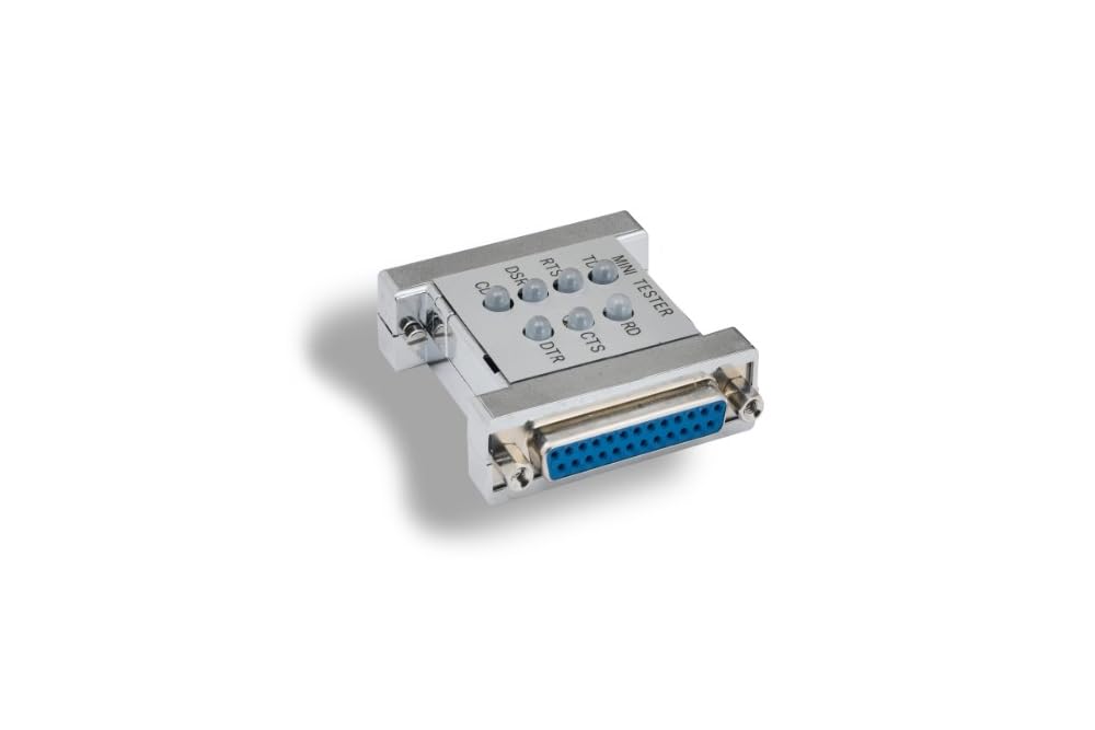 KENTEK DB25 25 Pin Molded Mini Tester M/F RS232 Serial - Image 2