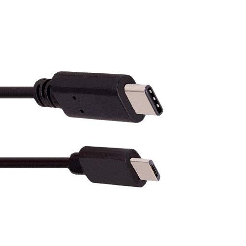 KENTEK USB 2.0 High Speed Type C Cable Male to Micro B 5 Pin Male M/M 480M 3A Cord Data Transfer Sync Charge Power Black for Laptop PC Smartphone Tablet