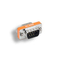 KENTEK Mini DB9 Male to Male M/M Serial/at Null Modem Mini Adapter Changer Coupler RS-232 Crossover