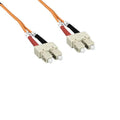 KENTEK Fiber Optic Cable SC to SC SC/SC OM2 Multi-Mode Duplex 50/125 2.0mm OD Standard Zipcore Patch Cord