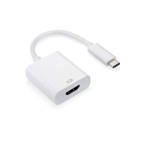 Kentek USB 3.1 Type C to HDMI Adapter Male to Female M/F Support HDMI 1.4 4K 3D Digital Video Audio for HDTV Chromebook Surface Pro Lenovo Laptop PC