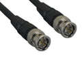 Kentek Premium BNC Composite Video Patch Cable Cord Connector Male to Male M/M Black 75 Ohm Coaxial CCTV