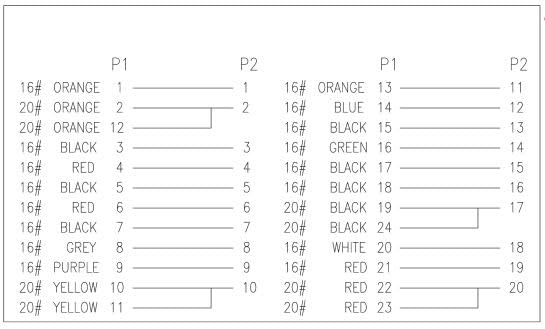 KENTEK 6 Inch 6" 20 Pin Power Supply Male (with Solid Pin) to 24 Pin Motherboard Female (with Hollow Pin) Main Connector Converter Extension M/F DC Internal Computer PC ATX Power Cable Adapter Cord - Image 3