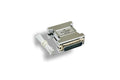 KENTEK DB25 25 Pin Molded Jumper Box Adapter Connector Pin Wires Male to Female M/F