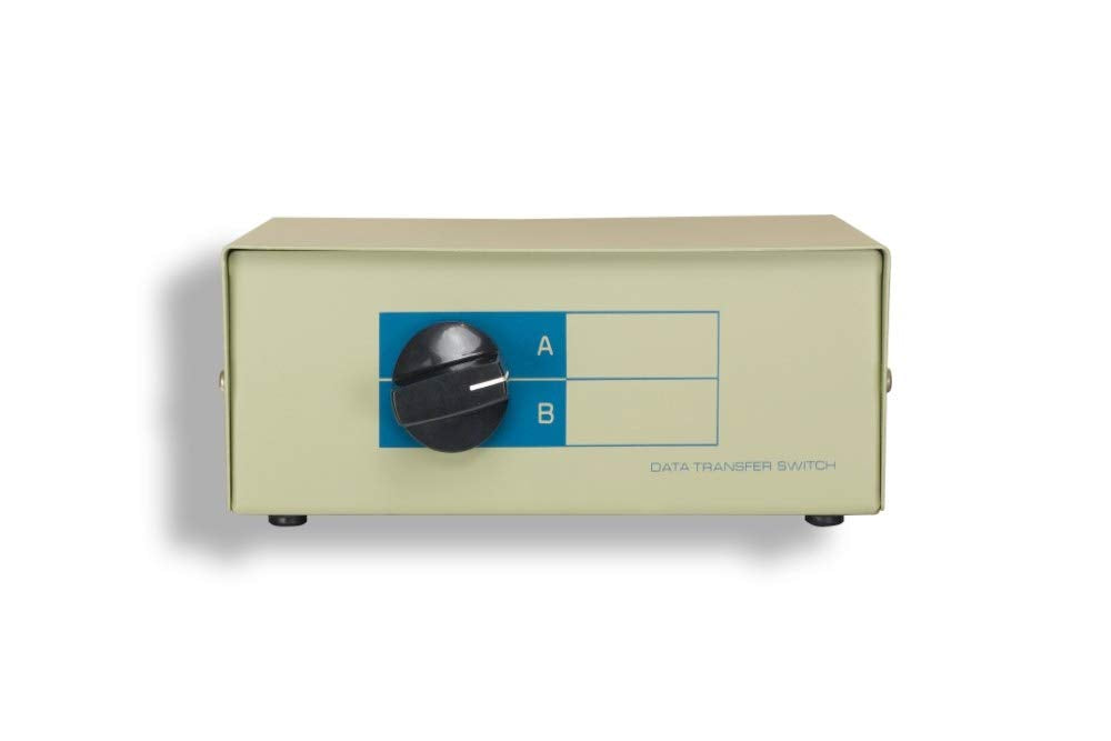 Kentek BNC 2 Way Manual Data Switch Box Female I/O AB Port for Coaxial BNC Interface Video Display Monitors - Image 2