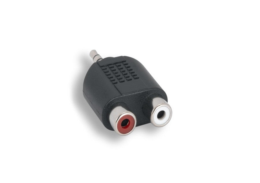KENTEK 3.5mm AUX Male to RCA RW Female Y Adapter Converter Connector Auxiliary Stereo Audio M/F