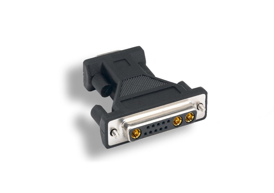 KENTEK 13W3 DB 13W3 13 Pin Female to HD15 HDD15 15 Pin Male, Male to Female M/F Molded Sun Micro to VGA Monitor Adapter Changer Coupler
