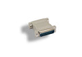 KENTEK DB25 25 Pin Male to Male M/M Parallel Serial Printer Port Adapter Changer Coupler RS-232 Straight Through Molded