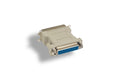 KENTEK DB25 25 Pin Female to CN36 36 Pin Male, Male to Female M/F Molded Centronics Parallel Printer Adapter Changer Coupler RS-232 SCSI