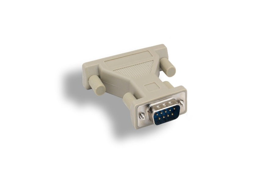 KENTEK DB9 DB25 Male to Male M/M Serial at Modem Adapter Changer Coupler RS-232 Molded Peripheral Printer