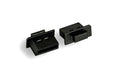 Kentek Lot of 10 Pcs DisplayPort Anti-Dust Port Cover Plug Cap for DP socket with Handle
