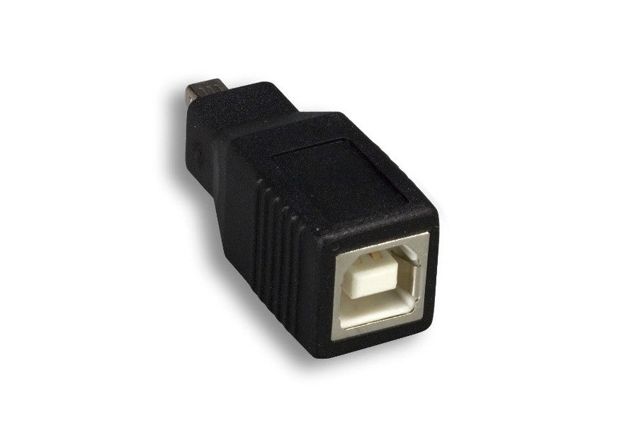 Kentek USB 2.0 Type B Female to Mini B 4 Pin Male F/M Converter Port Saver Changer Adapter Coupler for Digital Camera Cell Phone PDA PC
