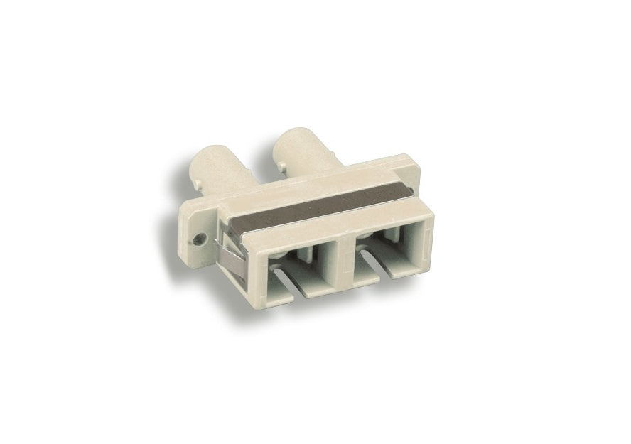 Kentek Fiber Optic Adapter ST to SC ST/SC Duplex Flange Mount Feedthrough Coupler Multimode