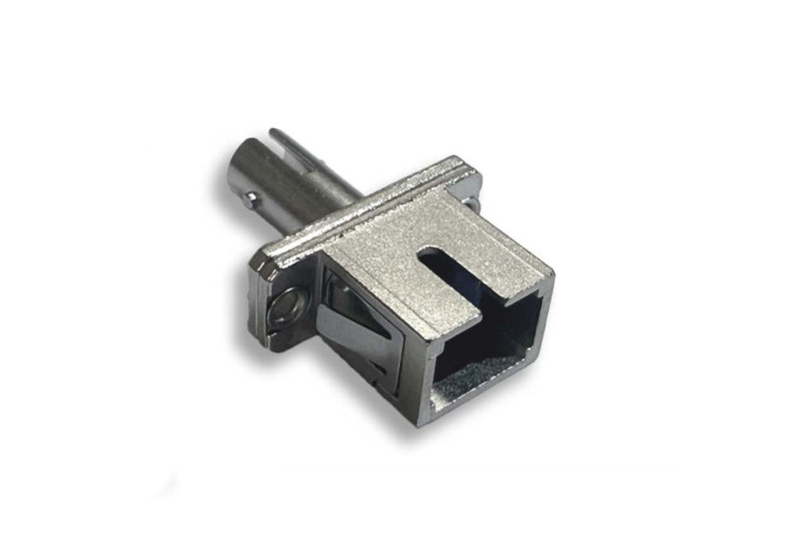 Kentek Fiber Optic Adapter ST to SC ST/SC Simplex Flange Mount Feedthrough Coupler Multimode