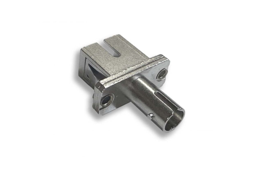Kentek Fiber Optic Adapter ST to SC ST/SC Simplex Flange Mount Feedthrough Coupler Multimode