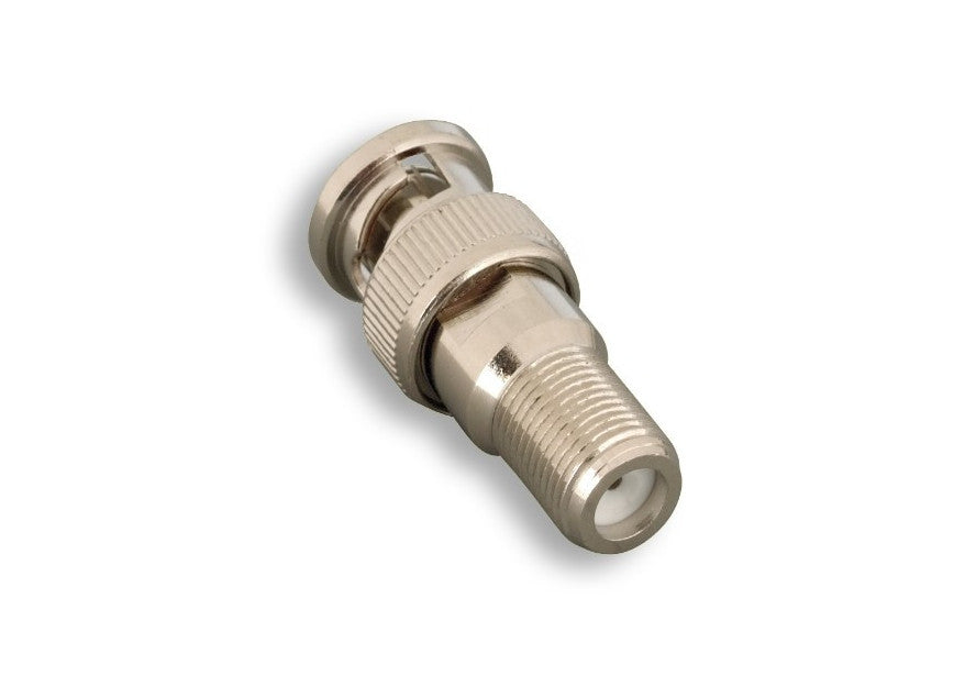 KENTEK BNC Male to F-Type Coax Coaxial Female M/F Adapter Connector Plug Jack