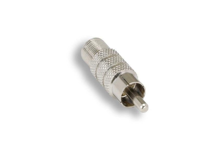Kentek RCA Male to F-Type Coax Coaxial Female M/F Adapter Connector Plug Jack