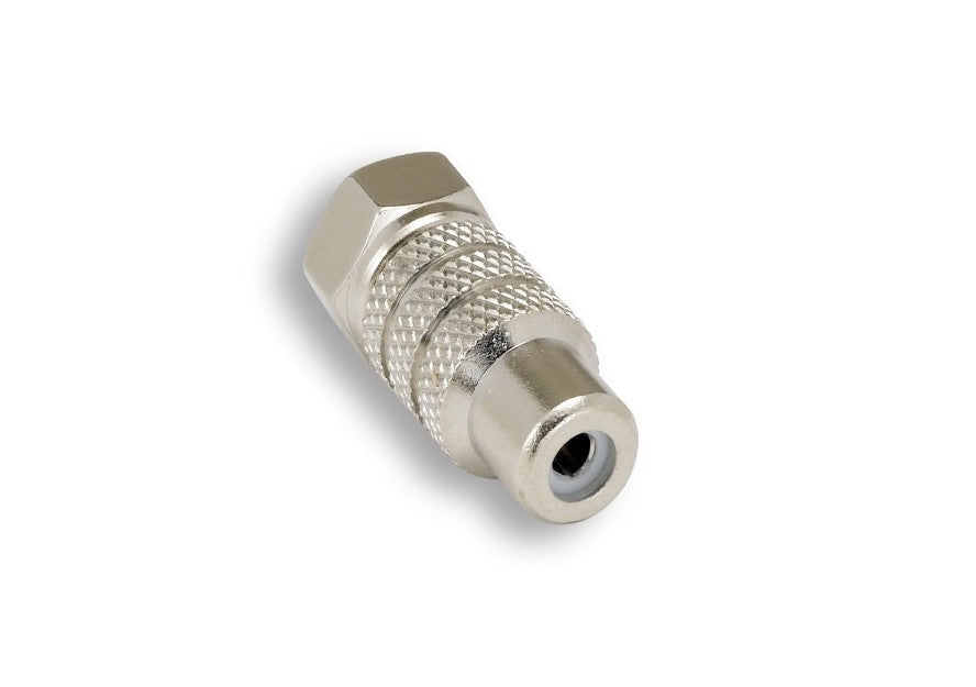 Kentek F-Type Coax Coaxial Male to RCA Female M/F Adapter Connector Plug Jack
