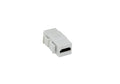 Kentek HDMI Keystone Jack Female to Female F/F Coupler Adapter Connector for Wall Plate White