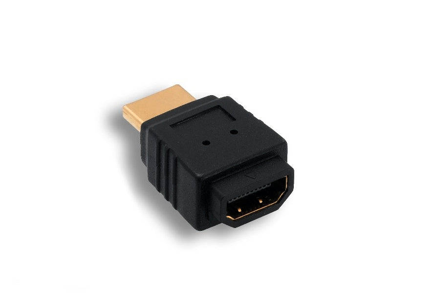 Kentek HDMI Male to Female M/F Port Saver Changer Adapter Gold-Plated Connector Molded