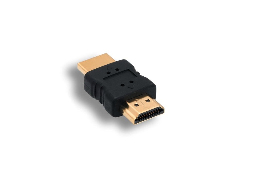 Kentek HDMI Male to Male M/M Changer Adapter Gold-Plated Connector Molded