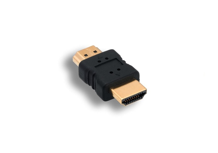 Kentek HDMI Male to Male M/M Changer Adapter Gold-Plated Connector Molded