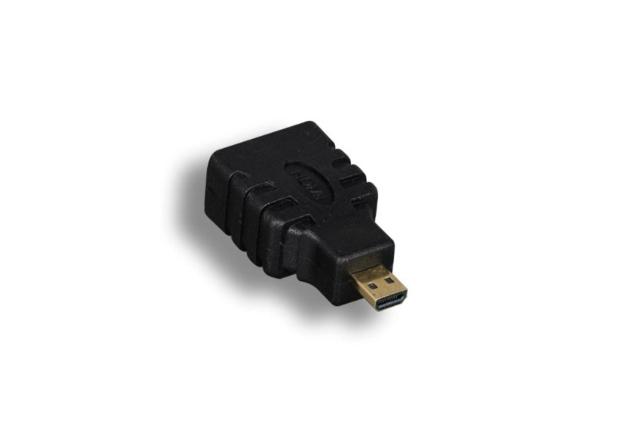 Kentek HDMI Female to Micro HDMI Male Adapter F/M Changer Gold-Plated Connector Molded HDTV Digital Camera Mobil Device 1080p Type A to D