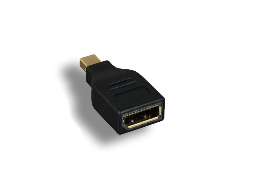 Kentek Mini DisplayPort Male to DisplayPort Female M/F Adapter Converter Thunderbolt for PC Mac mini DP MDP to DP Black