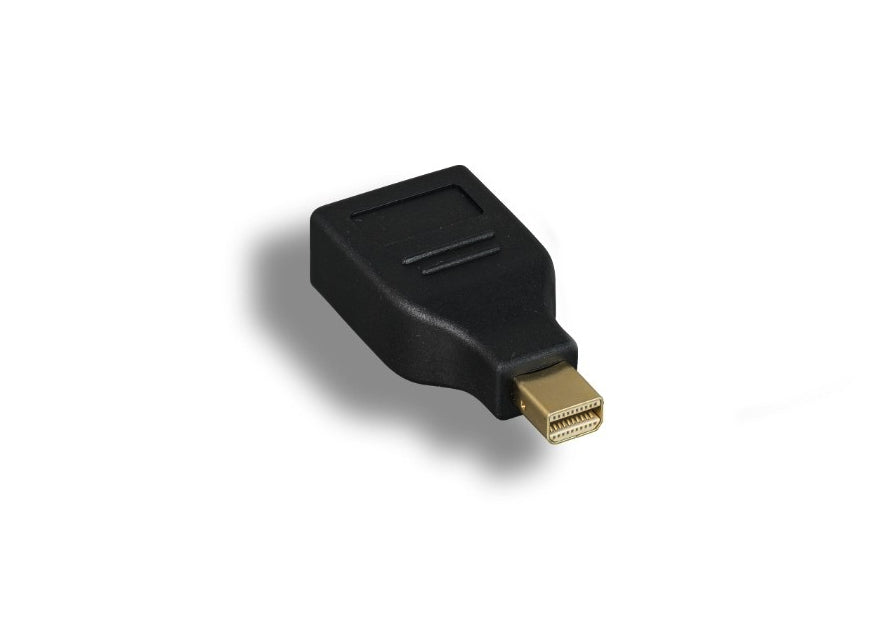 Kentek Mini DisplayPort Male to DisplayPort Female M/F Adapter Converter Thunderbolt for PC Mac mini DP MDP to DP Black