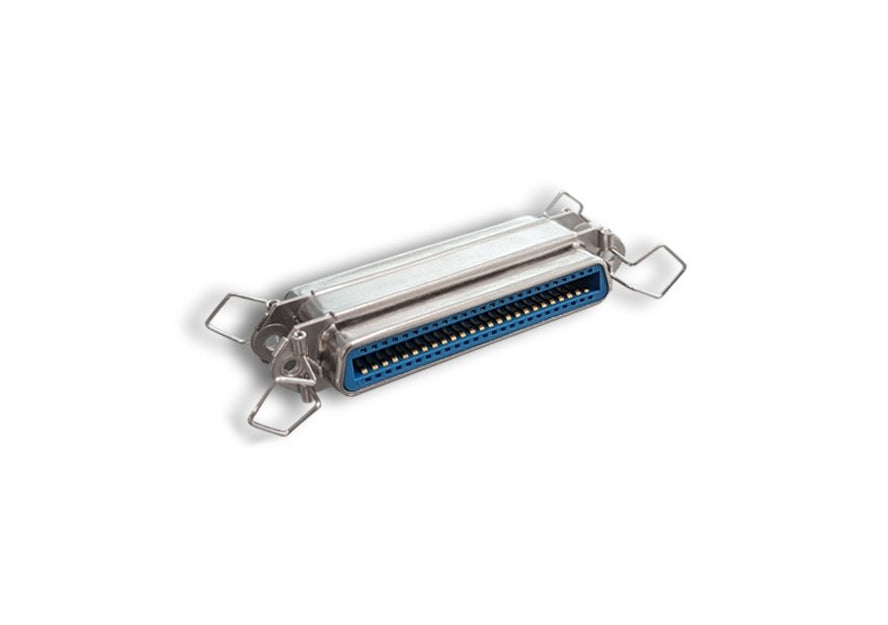 KENTEK CN50 50 Pin Female to Female F/F SCSI Centronics Mini Adapter Changer Coupler