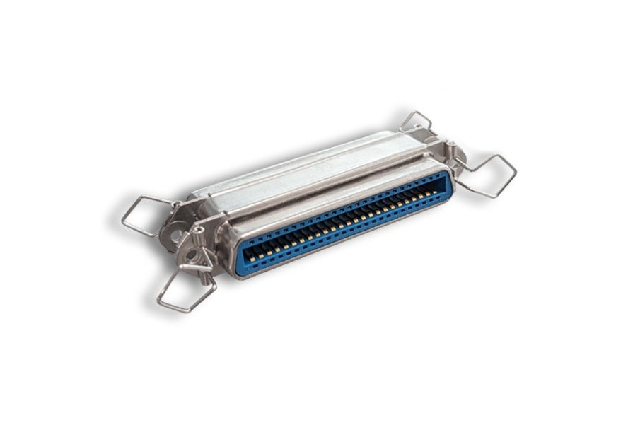 KENTEK CN50 50 Pin Female to Female F/F SCSI Centronics Mini Adapter Changer Coupler