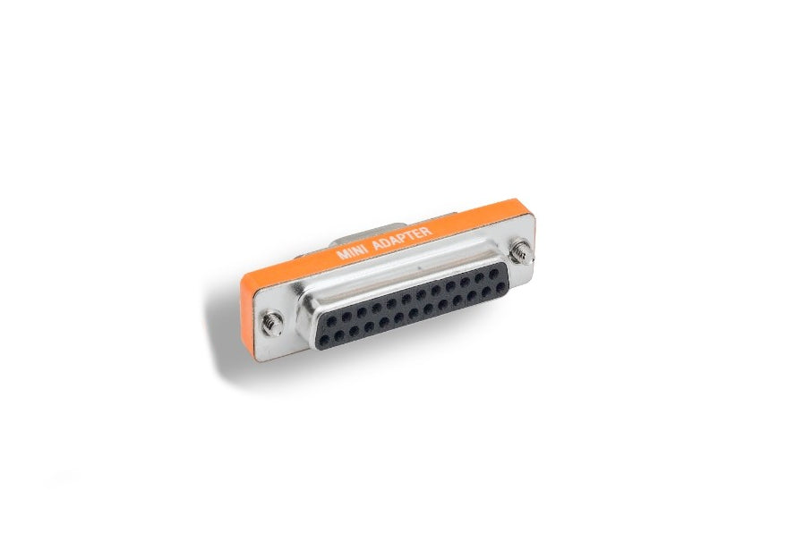 KENTEK Mini DB9 DB25 Female to Female F/F Serial at Modem Mini Adapter Changer Coupler RS-232 PC Peripherals