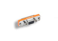 KENTEK Mini DB9 DB25 Female to Female F/F Serial at Modem Mini Adapter Changer Coupler RS-232 PC Peripherals
