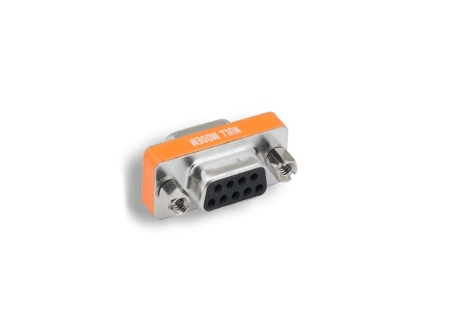 KENTEK Mini DB9 Female to Female F/F Serial/at Null Modem Mini Adapter Changer Coupler RS-232 Crossover Data Transfer