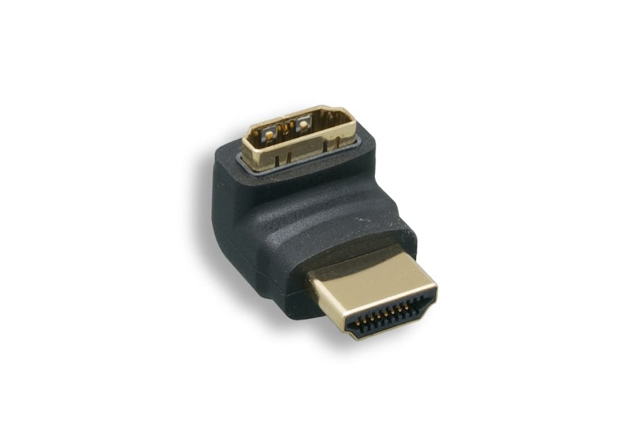 Kentek HDMI Male to Female M/F 270 Degree 270�� Changer Adapter Gold-Plated Connector Molded