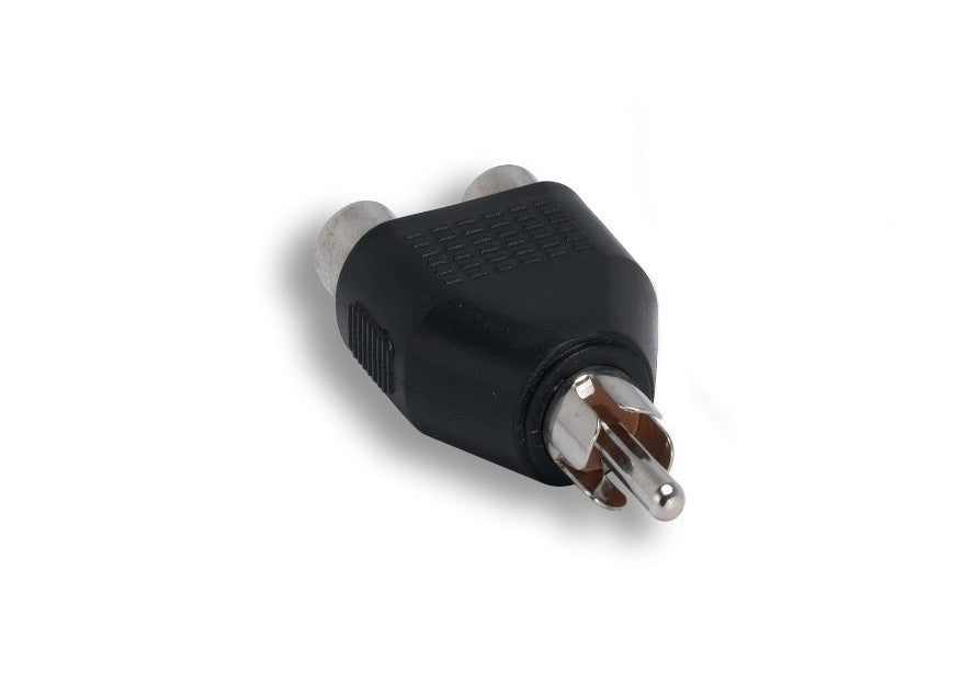 Kentek RCA Mono Male to RCA RW Female M/F Y Adapter Converter Connector for Audio Stereo TV System