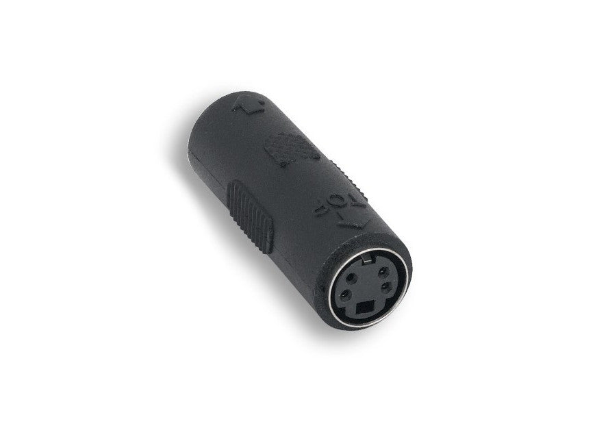 Kentek S-Video Mini Din 4 Pin Female to Female F/F Adapter Connector Coupler Extender