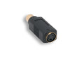 Kentek S-Video Female to RCA Female Gold Plated Adapter Video Connector F/F