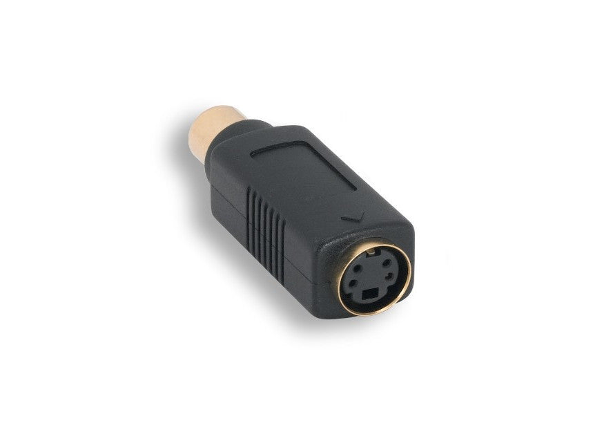 Kentek S-Video Female to RCA Female Gold Plated Adapter Video Connector F/F